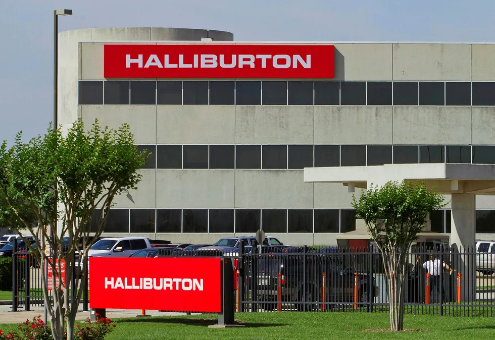 Collaboration: a Halliburton office in Houston