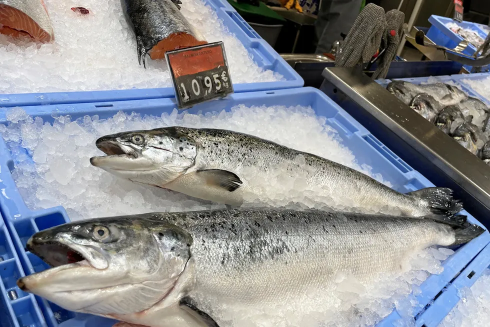 Norwegian salmon prices have fluctuated over recent weeks.
