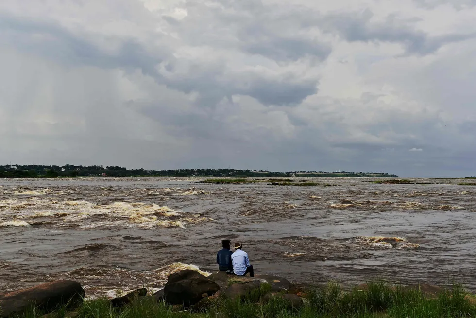 Heartland: the Congo River runs through the Cuvette basin en route to the Atlantic Ocean