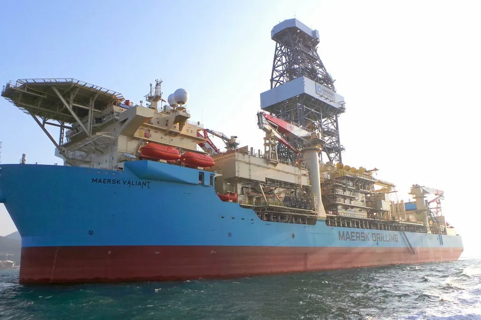 In demand: the seventh generation drillship Maersk Valiant