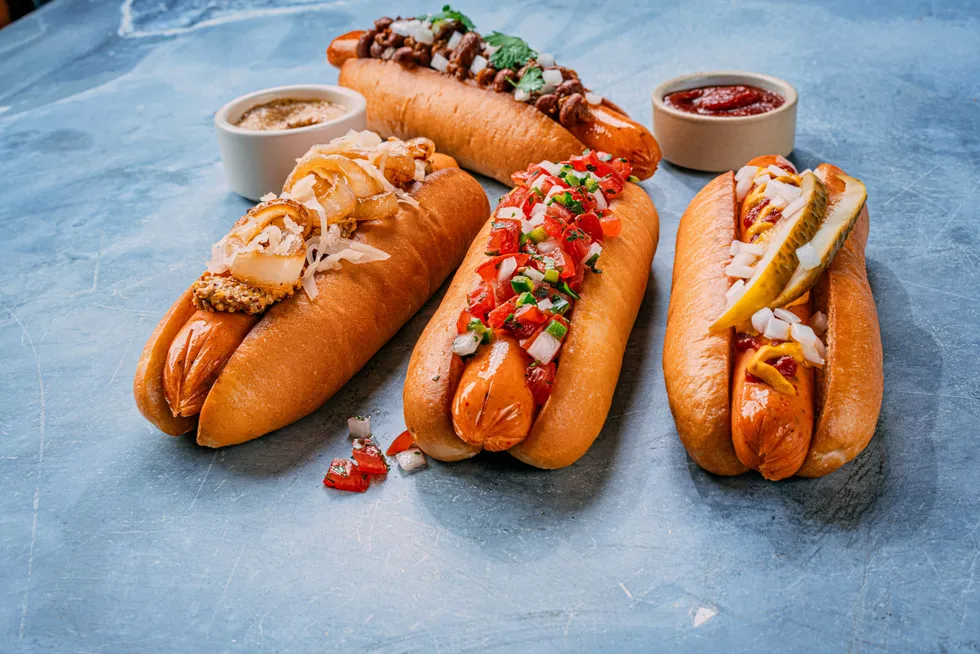 Salmon hot dogs star in Bon Appetit article.