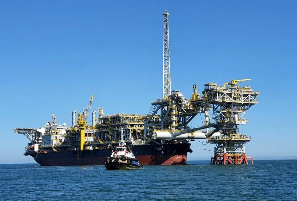 First cargo: the Modec Miamte FPSO at Eni's Area 1 field offshore Mexico