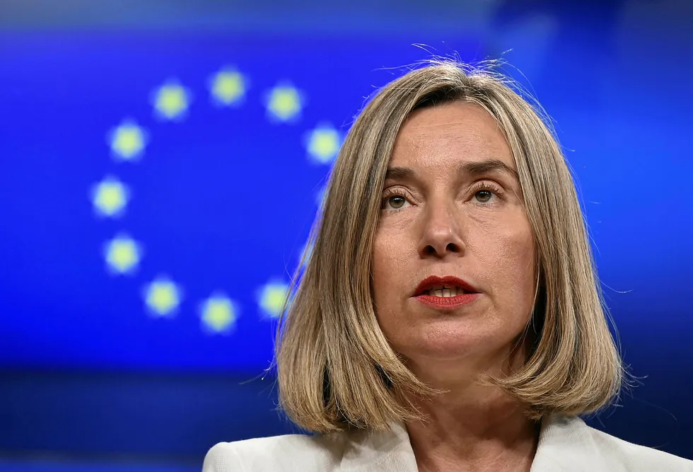 Looking for solutions: European Union foreign policy chief Federica Mogherini