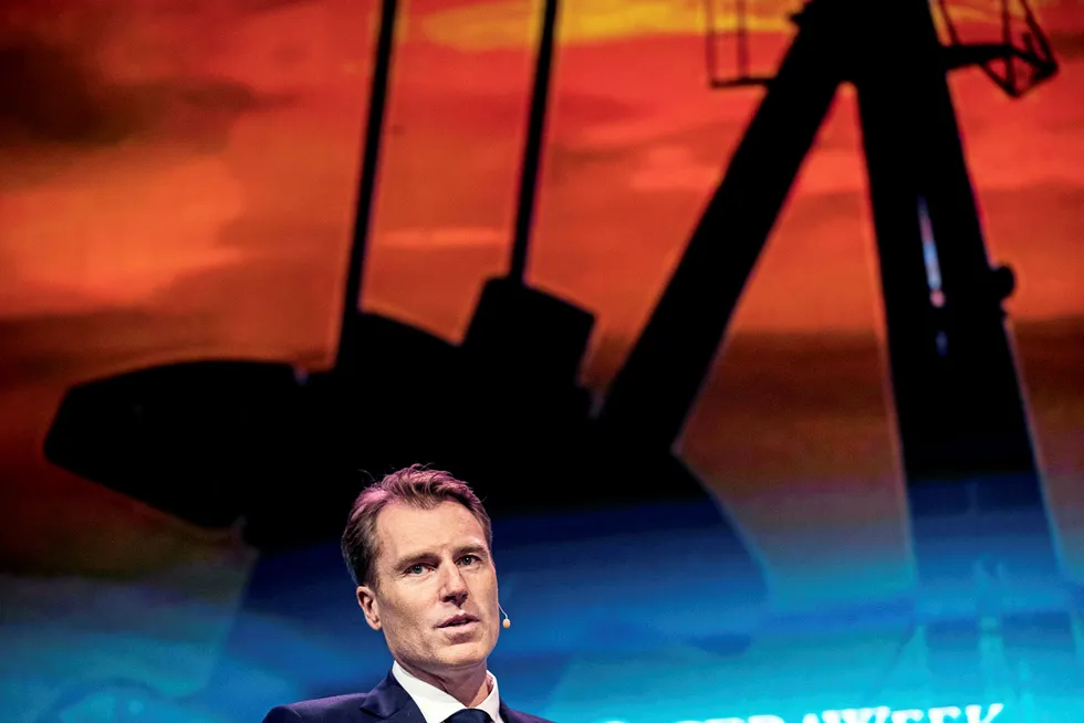 Strategy: Schlumberger chief executive Paal Kibsgaard cited over-supply of vessels as a major factor in the company stepping back from the sector