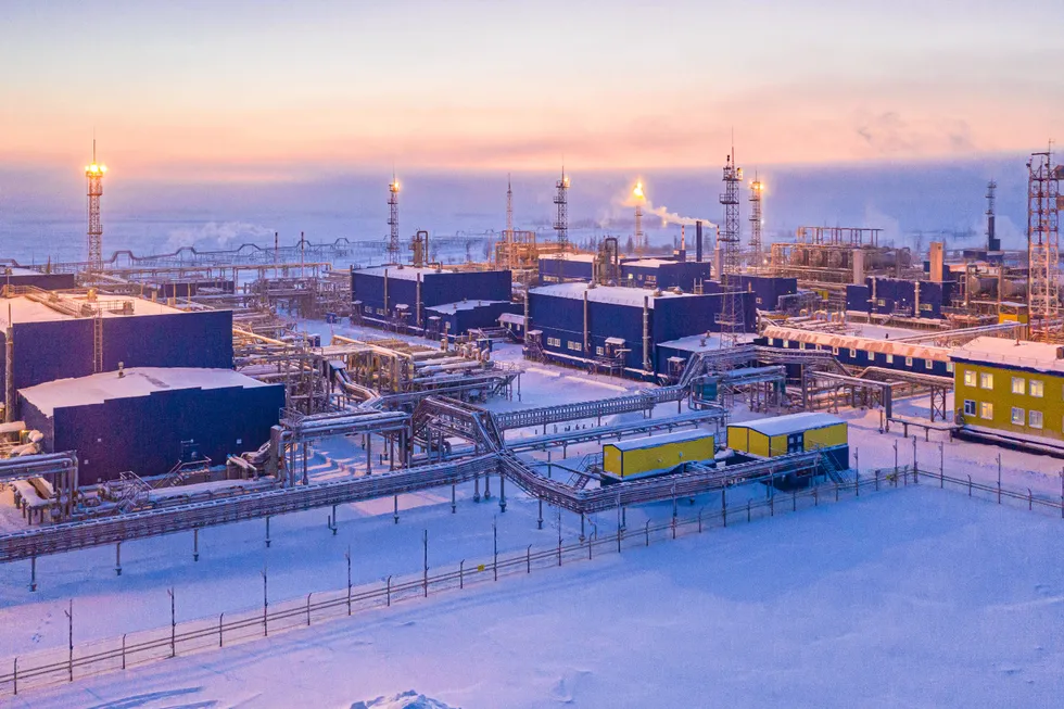Trailblazer: gas processing facilities, serving Achimov Block 1A and operated by Gazprom-Wintershall Dea joint venture Achimgaz, on the Urengoy field in Russia