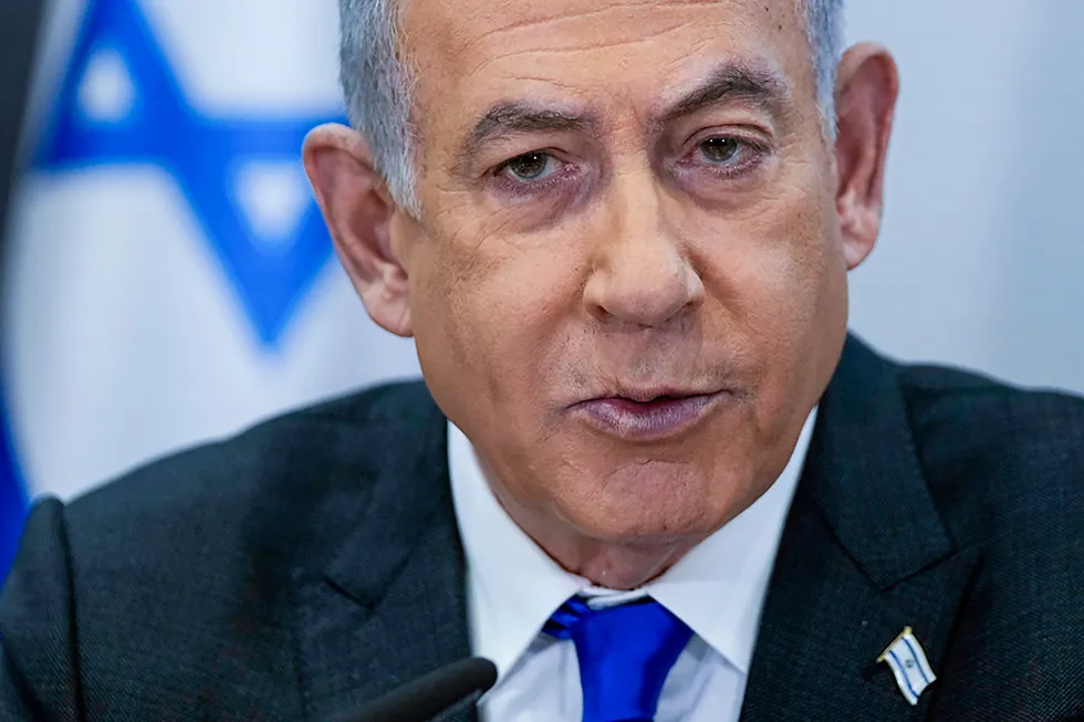 Istraels statsminister Benjamin Netanyahu.