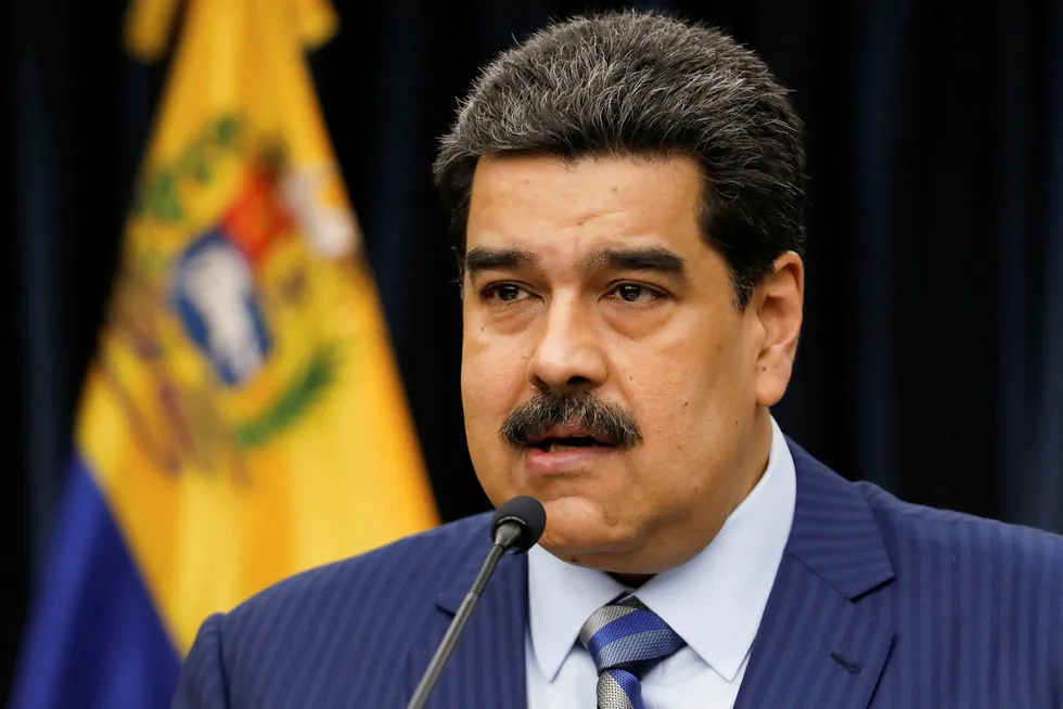 Venezuelas president Nicolás Maduro hevder USA planlegger å drepe ham.