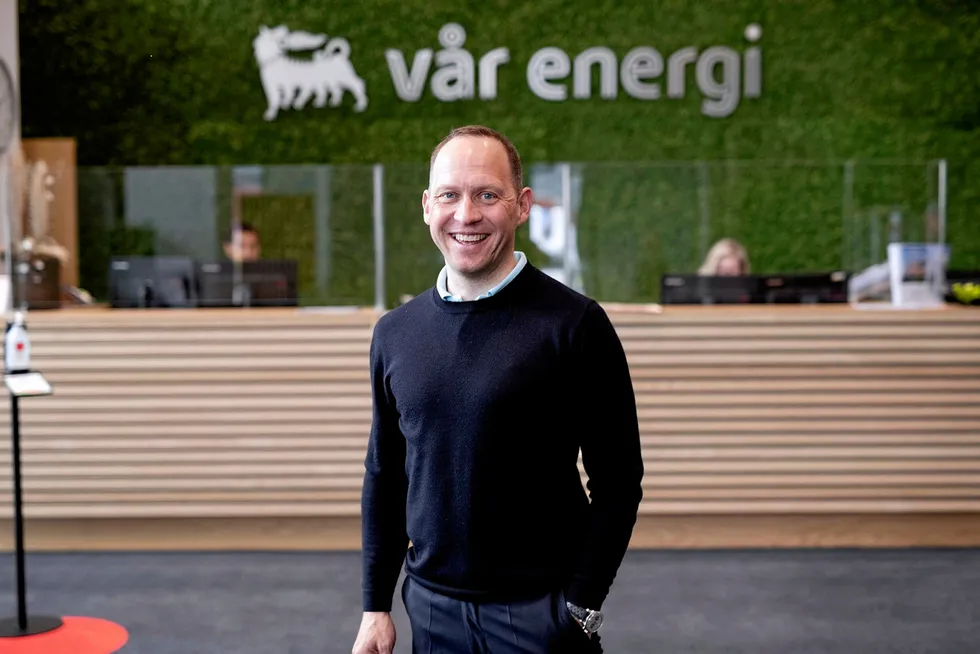 Progress: Vaar Energi chief executive Torger Rod