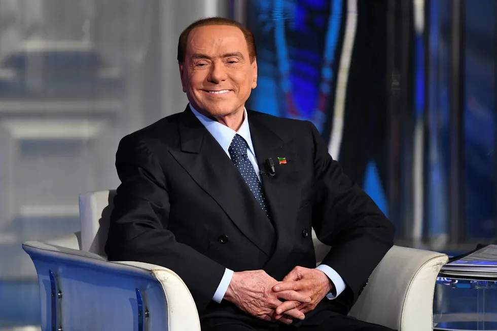 Tidligere statsminister Silvio Berlusconis (81) retur til toppen i italiensk politik kan føre EU ut i krise. Foto: Alberto Pizzoli/AFP/NTBScanpix