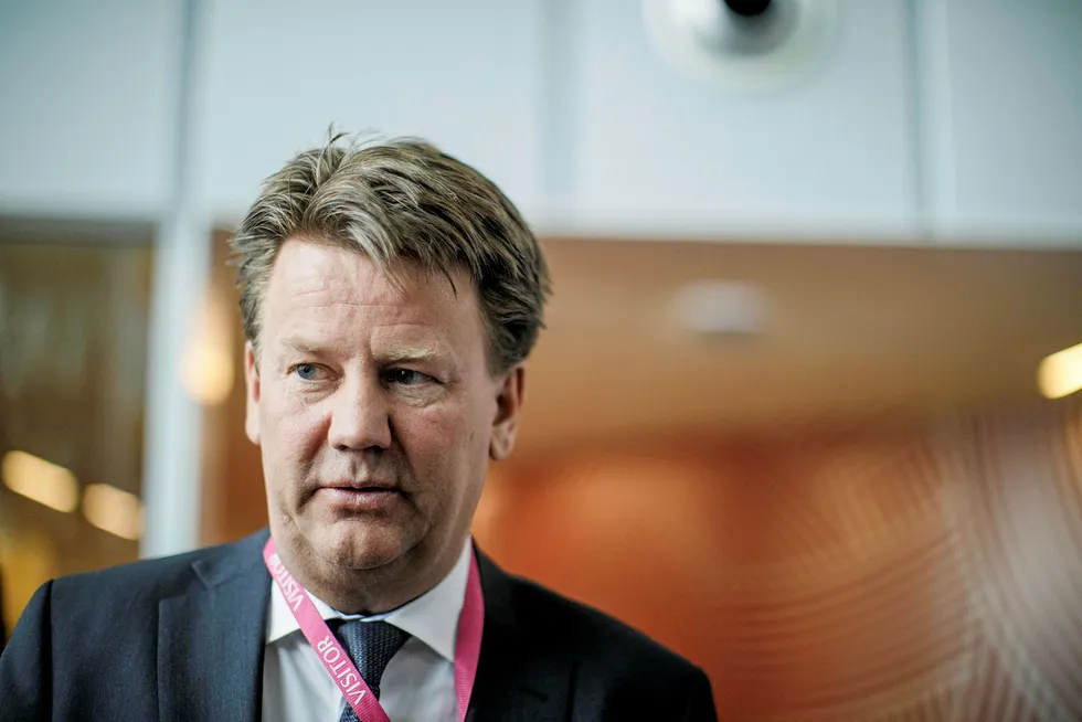 Welcome boost: Aibel chief executive Mads Andersen