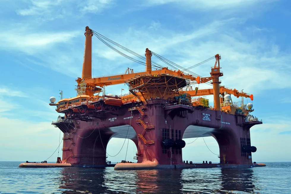 On contract: the OOS Gretha's charter with Petrobras is due to expire this year