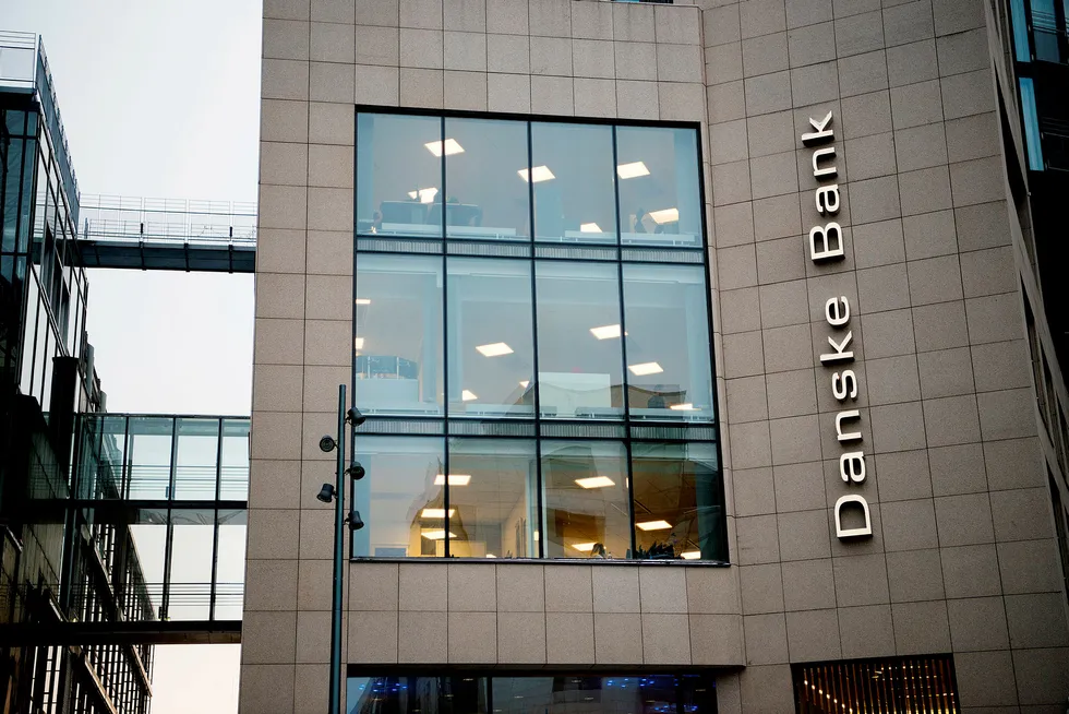 Det har stormet rundt Danske Bank siden opprullingen av hvitvaskingsskandalen i Estland. Avbildet er en Danske Bank-filial i Oslo.