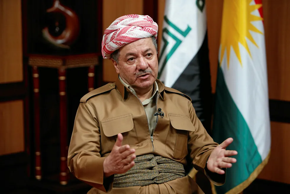 Questions: Iraqi Kurdistan's President Massoud Barzani