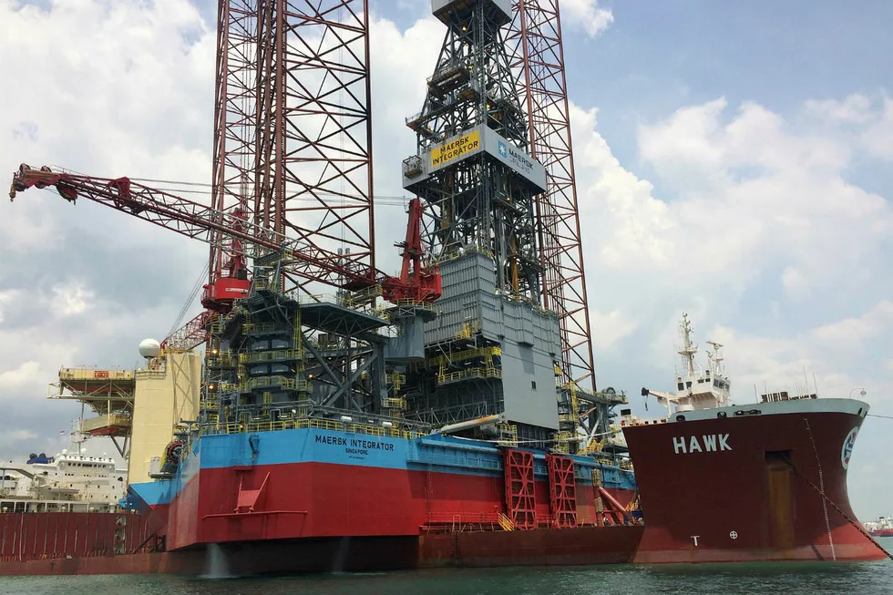 Maersk Integrator: will drill well for Statoil and partners