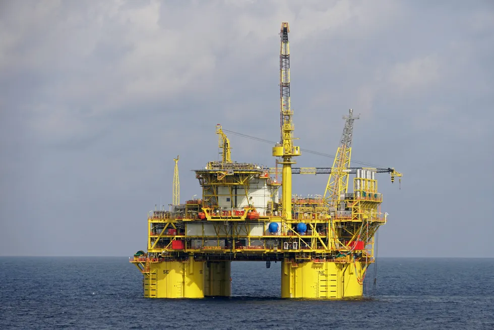 In production: Shell's deep-water Malikai field offshore Sabah, Malaysia