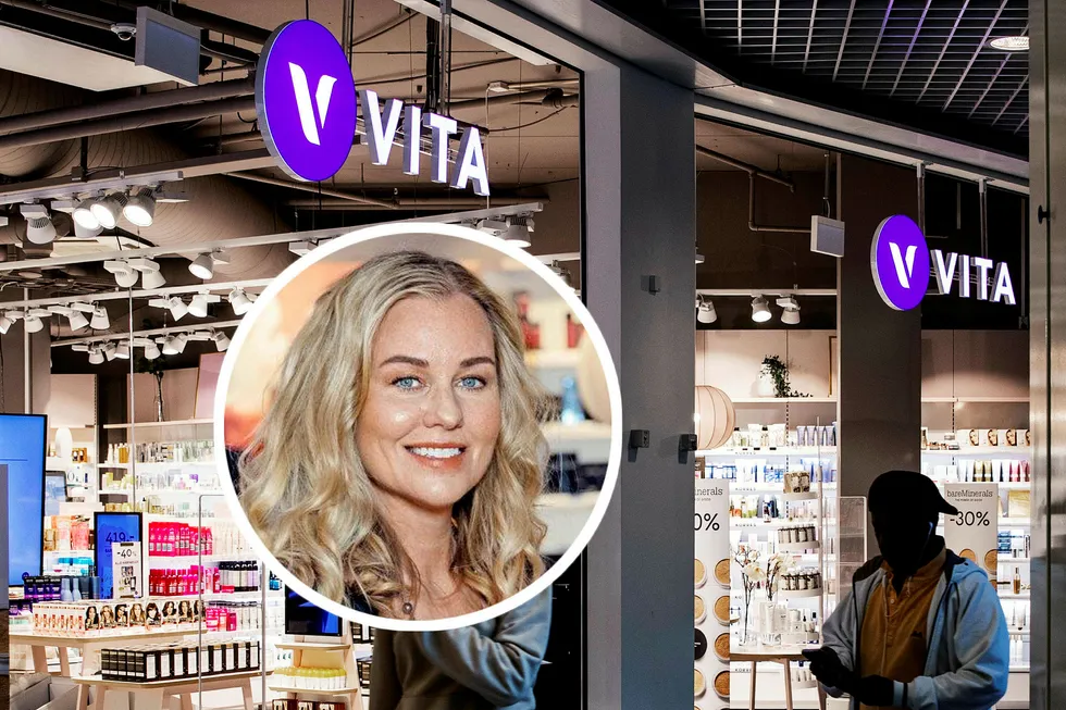 Cosmetic groups toppsjef Kristina Johansson leder snuoperasjonen i Vita og etableringen av de nye Loco-butikkene.