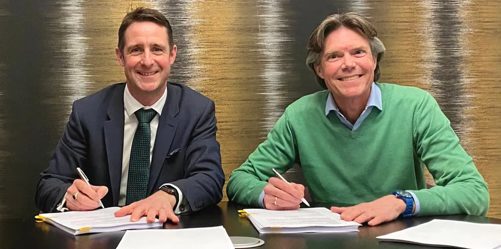 Shell and ScottishPower sign on to build gigascale floating wind duo ...