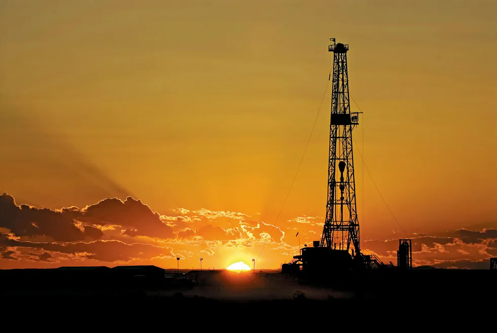 Rigs idled: in the Permian basin