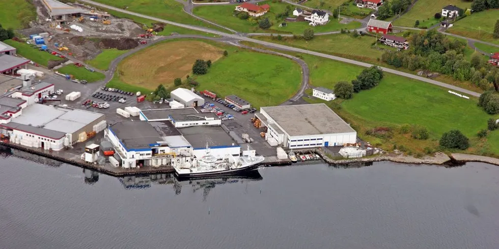 Nils Sperre på Ellingsøy, på Sunnmøre øker frysekapasiteten. Pressefoto.