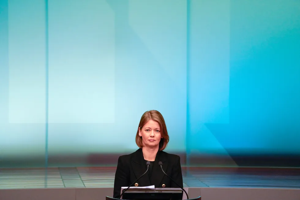 Sentralbanksjef Ida Wolden Bache la torsdag frem ny rentebeslutning, med nye prognoser for styringsrenten og norsk økonomi.