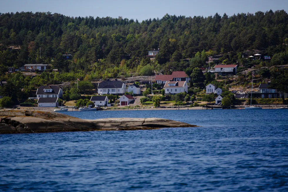 Sjøhytteprisene er korrigert tilbake til 2021-nivå, ifølge Eiendom Norge.