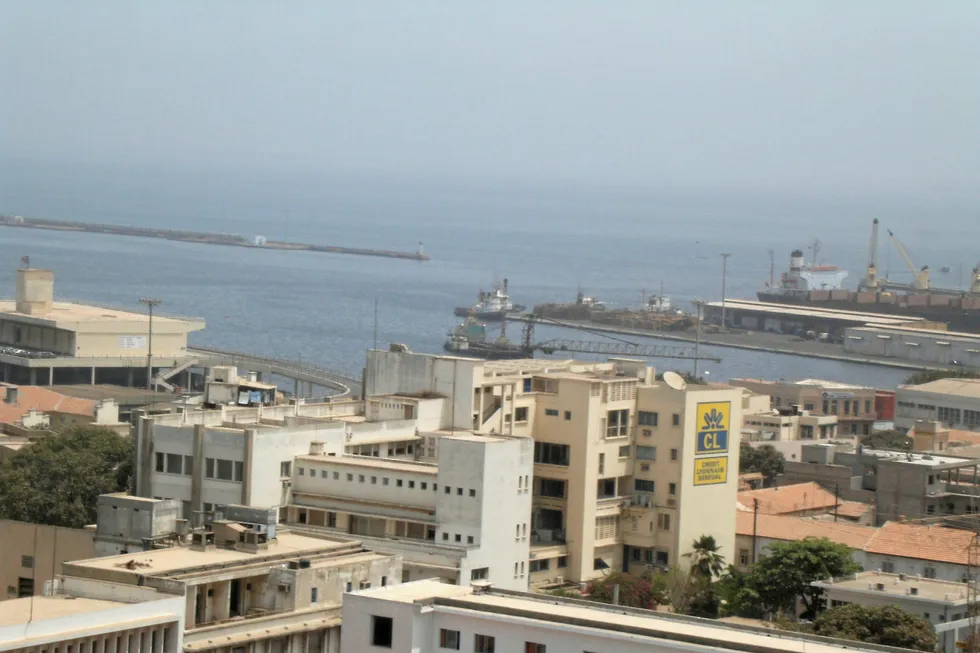 On the scene: Dakar harbour, Senegal