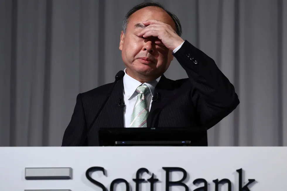 Softbank-grunnlegger og sjef Masayoshi «Masa» Son mener det for tiden er «confusion in the world».