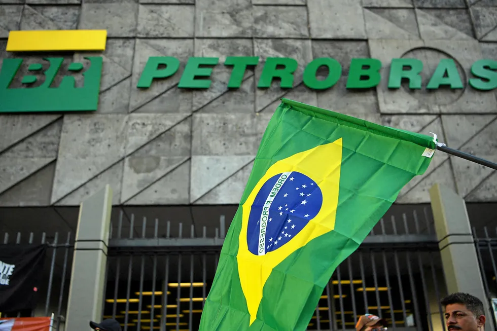 Expectations: Brazilian oil company Petrobras is always close to the heart of politics in the country.