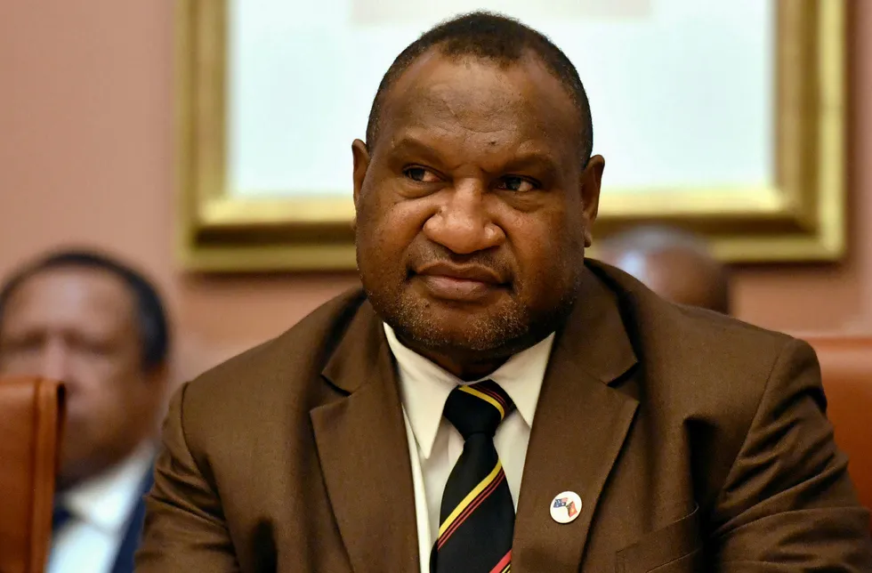 Tax remarks: Papua New Guinea's Prime Minister James Marape