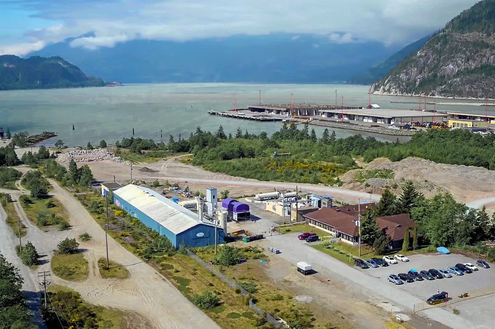 UK ambition: Carbon Engineering's working pilot plant in Squamish, British Columbia, Canada