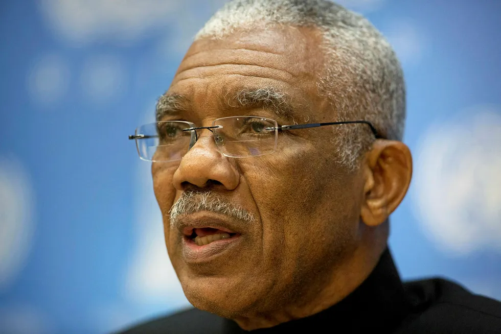 Ruling on no-confidence vote: Guyana's President David Granger
