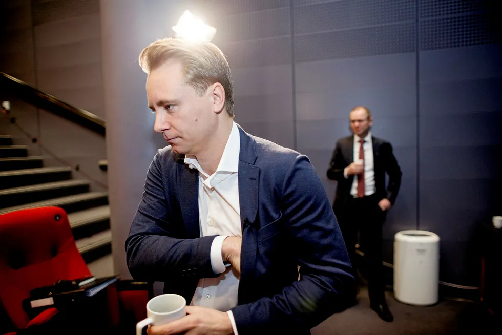 Negotiations: Akastor chief executive Kristian Rokke