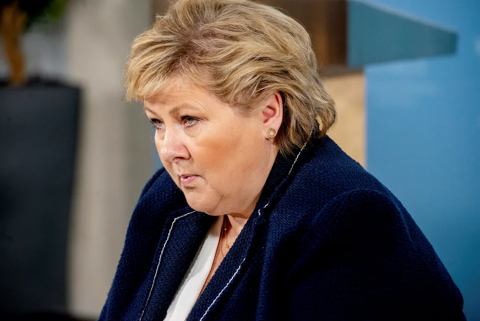 Statsminister Erna Solberg fikk vite om Norfund-svindelen før den ble offentlig kjent.