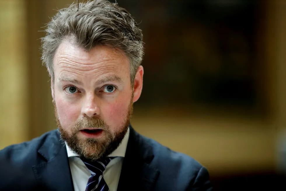 Arbeids- og sosialminister Torbjørn Røe Isaksen.