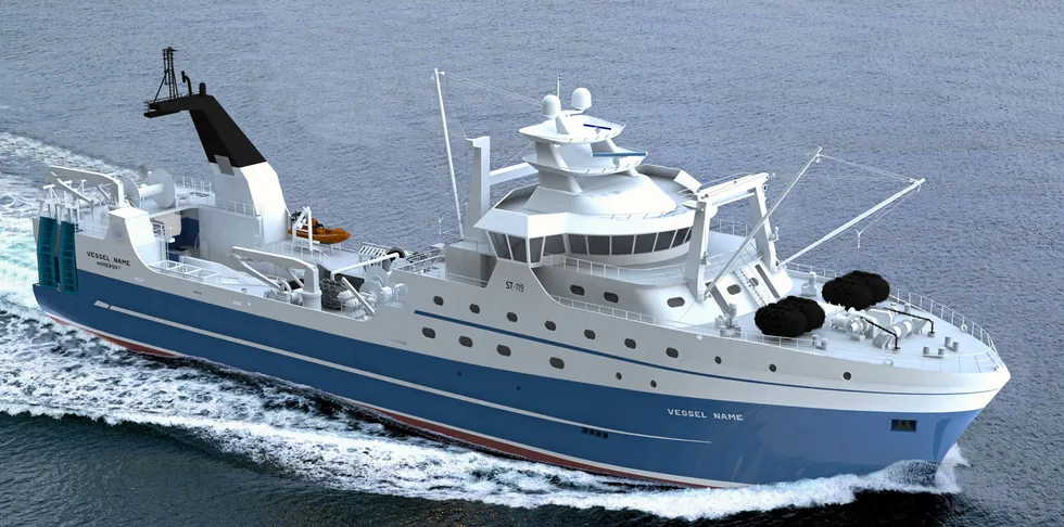 A huge factory freezer trawler will be delivered to the Russian company in 2023. Skipsteknisk is responsible for the design.