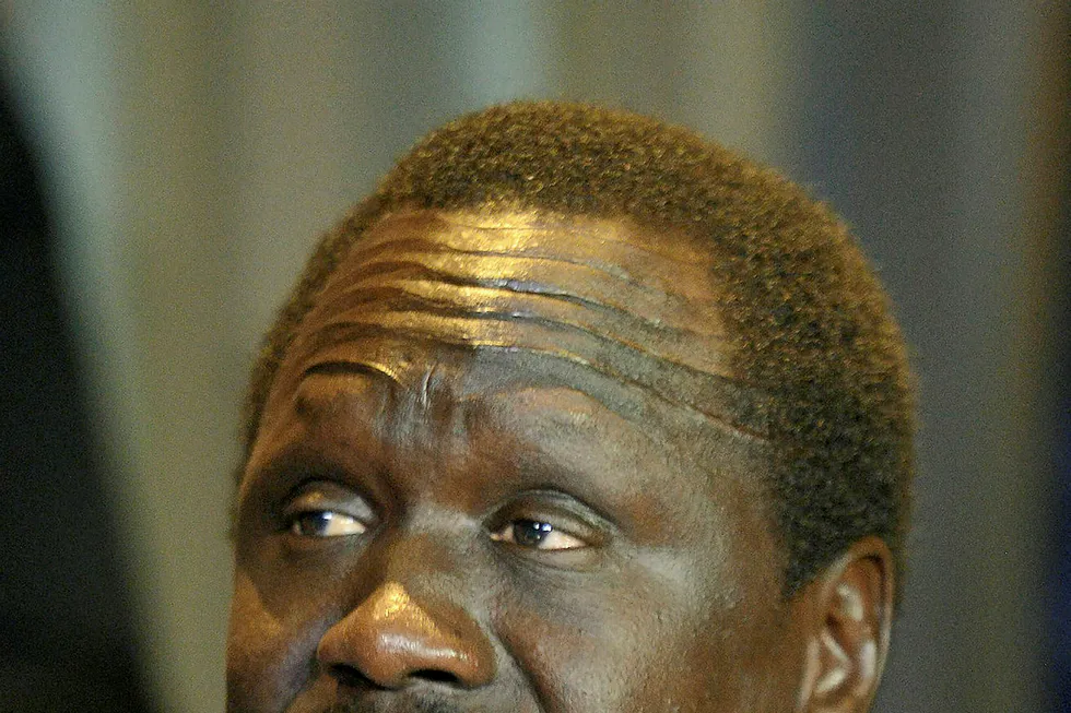 Replaced: South Sudan's now former petroleum minister Ezekiel Lol Gatkuoth