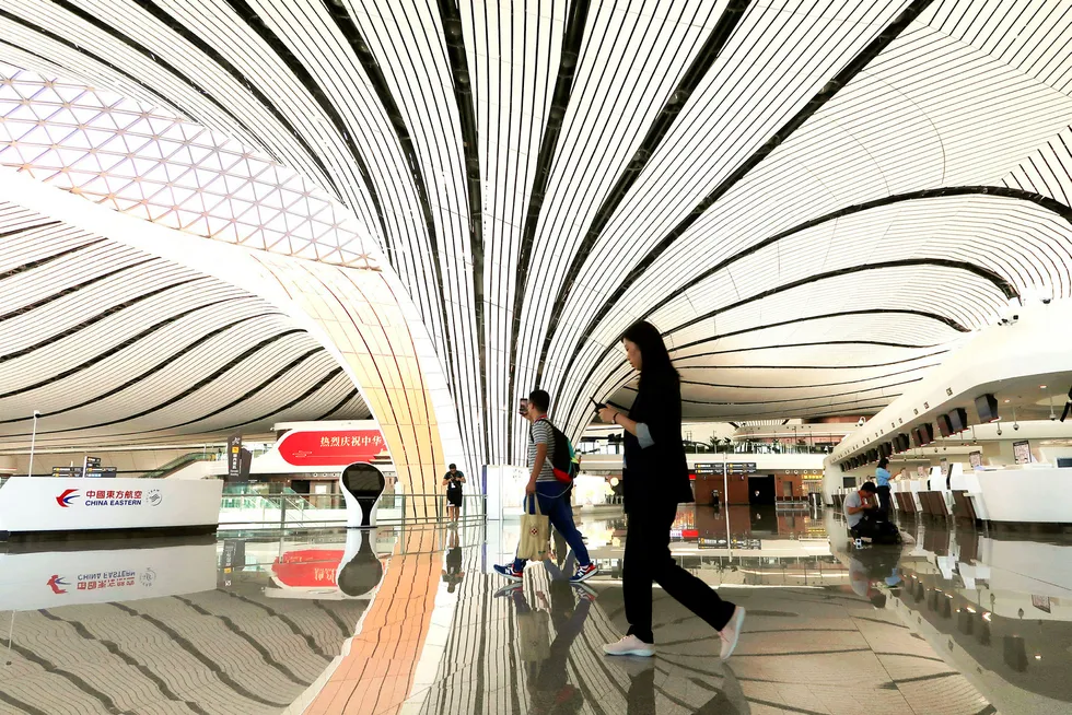 Beijings nye, futuristiske hovedflyplass ble åpnet på tirsdag av president Xi Jinping – en uke før Folkerepublikken Kina feirer 70 år. Kommunistledelsen vil feire fremgangen de siste tiårene ikke 2019.