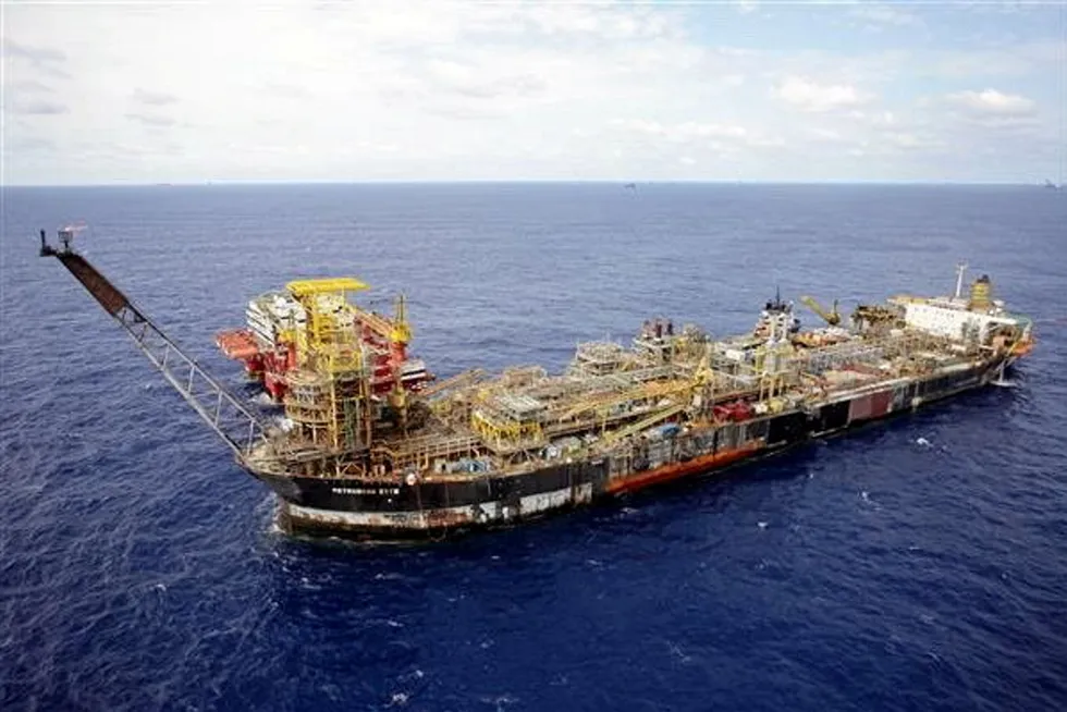 Set for decom: the P-33 FPSO operating in the Marlim field offshore Brazil.