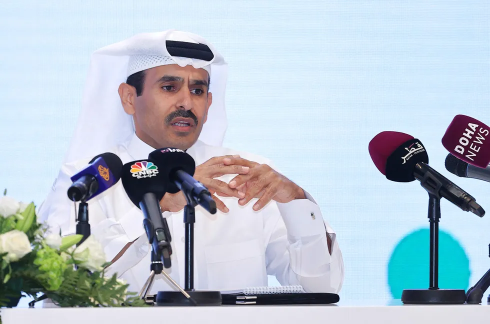 QatarEnergy chief executive Saad Sherida al-Kaabi