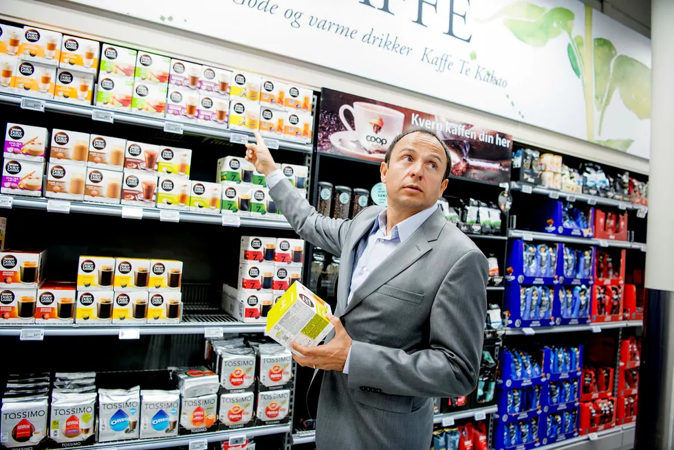 Endringer i det norske kaffemarkedet skaper hodebry for Vladimir Wendl, som leder Nestlé Norge. Den sveitsiske næringsmiddelgiganten henter veksten fra andre segmenter som dyremat og farma. Foto: Mikaela Berg