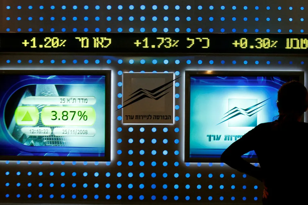 Selskaper som er involvert i kryptovaluta kan bli fjernet fra Tel Aviv-børsen i Israel. Men med ett unntak. Foto: Gil Cohen Magen/Reuters/NTB Scanpix