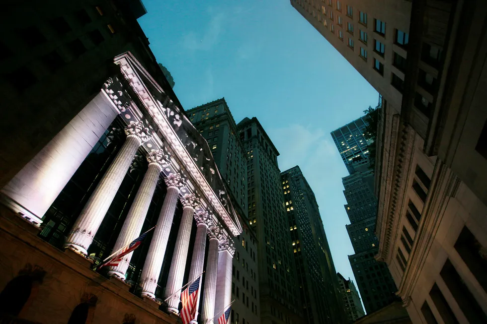 New York Stock Exchange har sett bedre dager enn denne.
