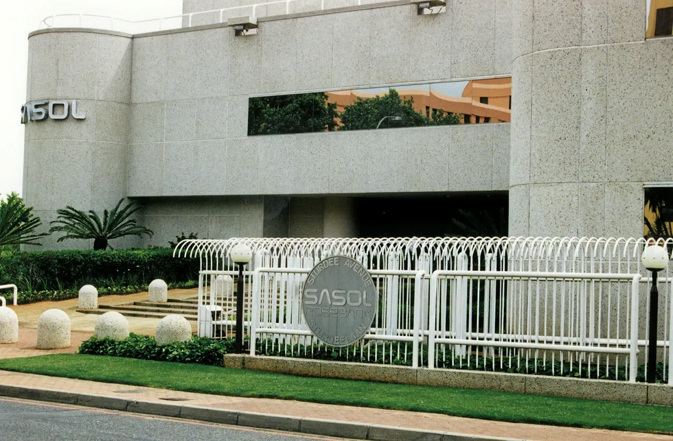 Financials: SASOL headquarters in Johannesburg, South Africa