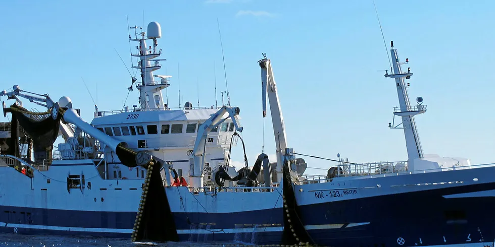 GOD BAS: «Gardar» knallet til på seifisket denne måneden - ved hjelp av en lokalkjent seinotbas fra Finnmark.