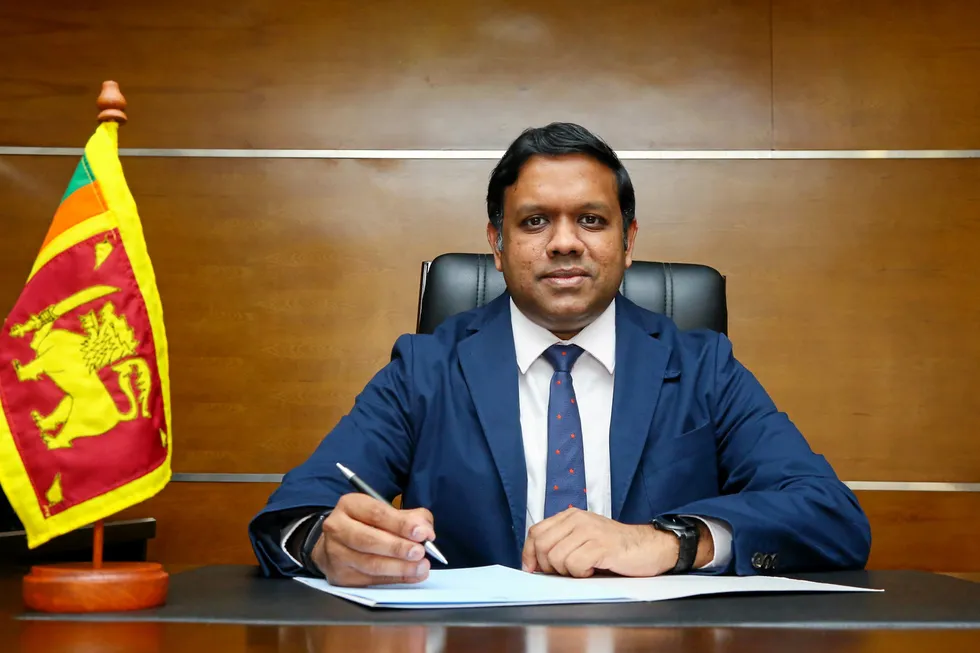 Optimist: Petroleum Development Authority of Sri Lanka director general Surath Ovitigama