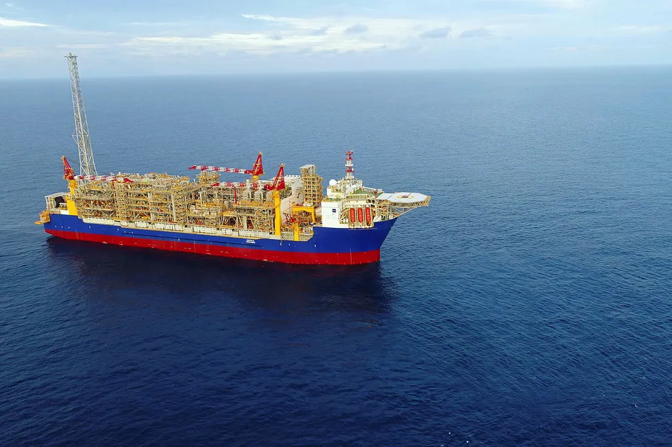 Extension of foundation field: the Ichthys Venturer FPSO at the Ichthys project off Australia