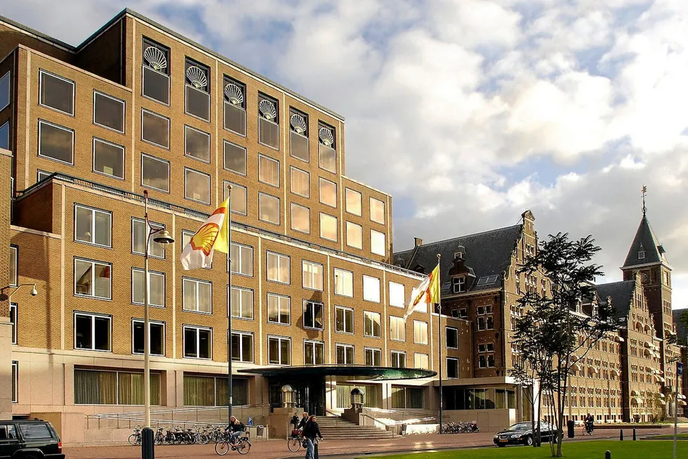 Embracing change: Shell's headquarters in the Netherlands. The company plans to streamline its corporate structure and concentrate on London