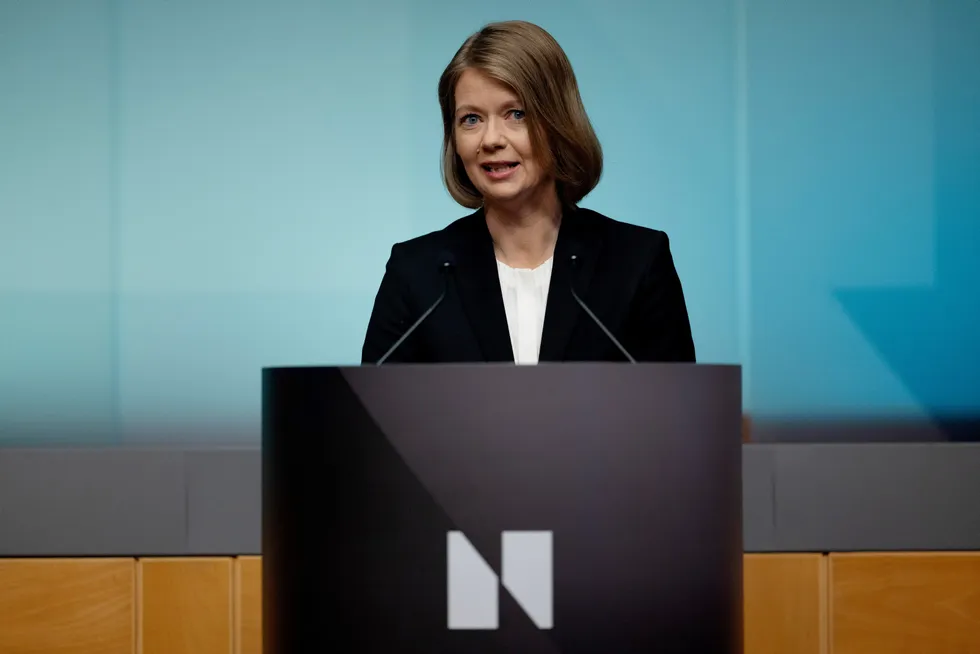Norges Bank kan ikke miste ankerfestet, skriver Kjetil Storesletten. Sentralbanksjef Ida Wolden Bache presenterer torsdag nye prognoser og sentralbankens rentebeslutning.