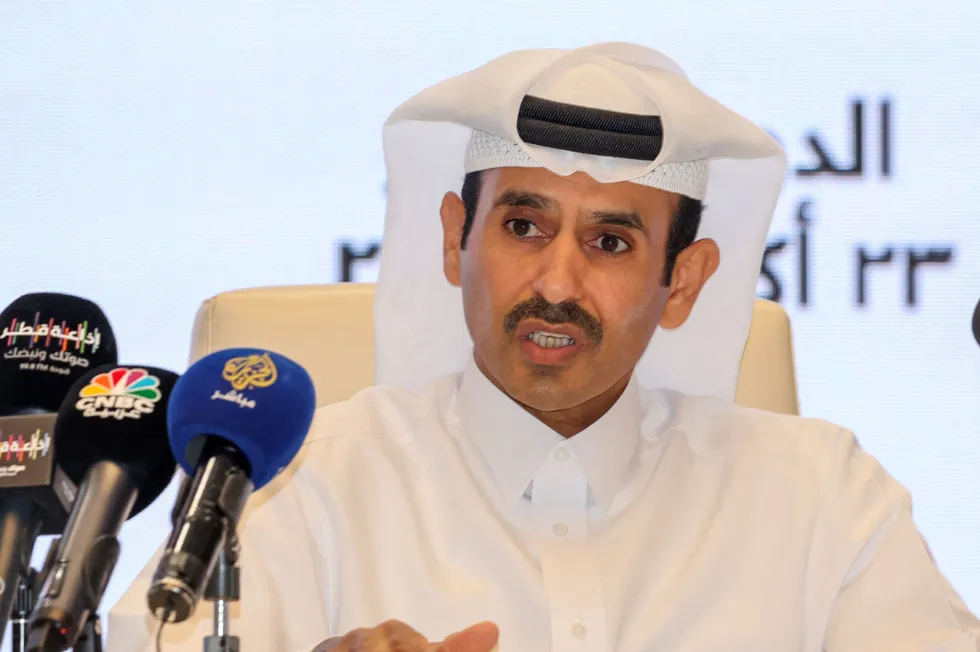Ambitions: QatarEnergy chief executive Saad Sherida Al Kaabi.