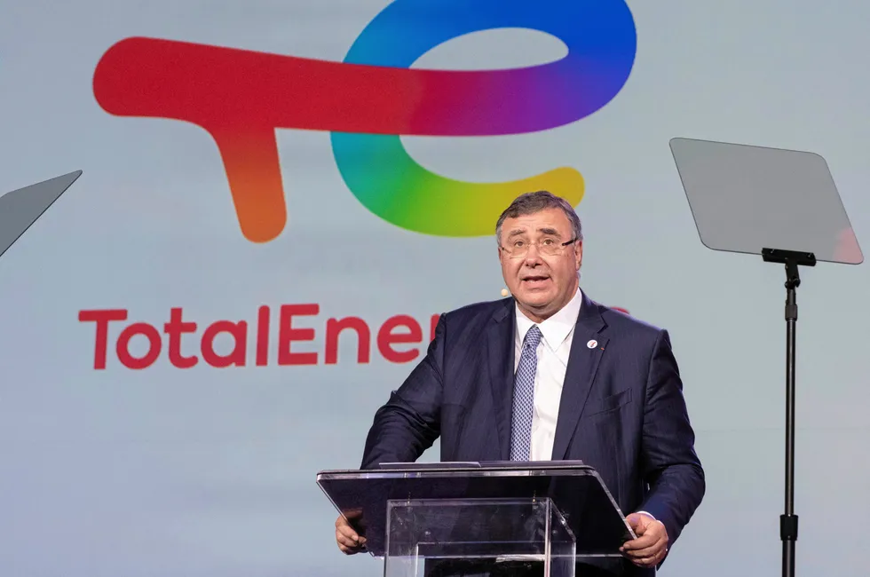 TotalEnergies CEO and chairman, Patrick Pouyanné